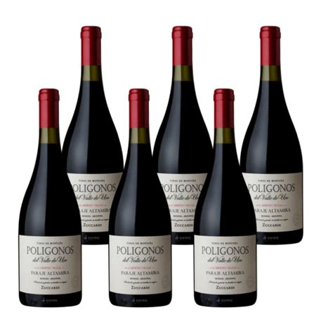 ZUCCARDI POLIGONOS PARAJE ALTAMIRA CABERNET FRANC CAJA X 6 UN