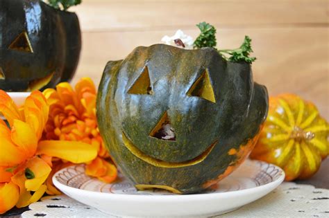 Halloween Quinoa Stuffed Squash - Ancient Harvest