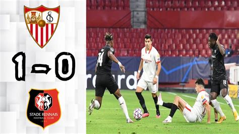 Sevilla 1 0 Rennes All Goals Extended Highlights YouTube