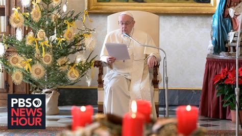 Watch Live Pope Francis Holds Christmas Eve Mass Youtube