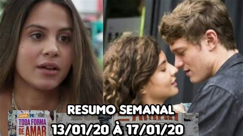 Malhação Toda Forma De Amar Resumo Completo Dos Capítulos 130120 à