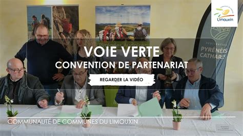 La Voie Verte Du Canal Du Midi Monts Gur Signature Convention Entre