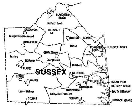 Sussex County, Delaware – S-K Publications