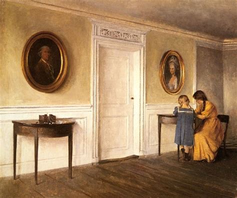 Peter Ilsted Painting Interior Paintings Artist