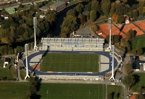 Luftaufnahme Jena Stadion Des Fc Carl Zeiss Auf Dem Ernst Abbe