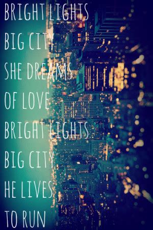 Bright Lights Big City Quotes. QuotesGram