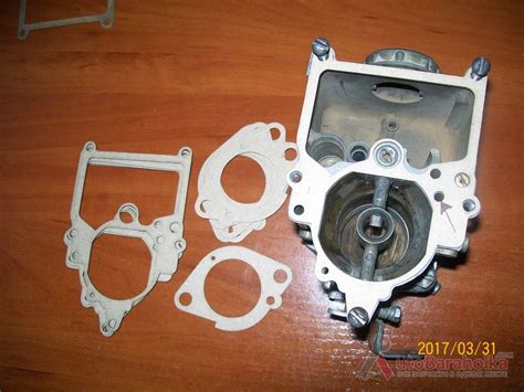 Купить Прокладка карбюратора К124, 131, картонная 2 шт. верхняя и ...