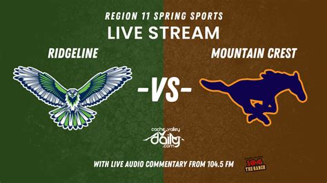 Livestream Ridgeline Riverhawks Vs Mountain Crest Mustangs Baseball