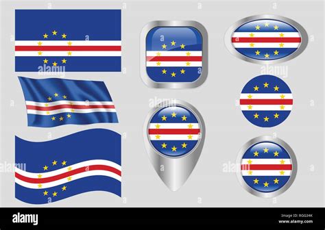 Flag Of Cape Verde Stock Vector Image Art Alamy