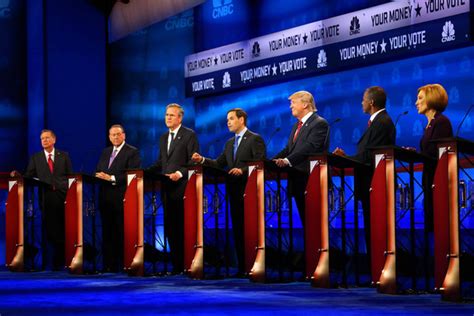 Republican Candidates Take Sharp Tone in Third Debate - The New York Times