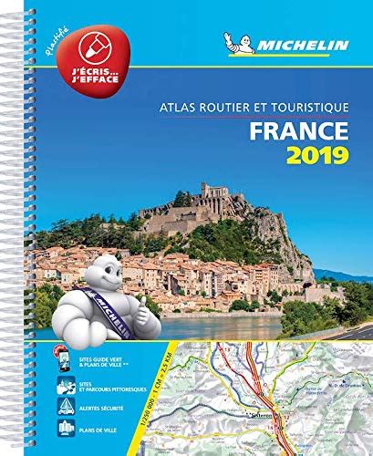 Atlas Routier Et Touristique France Plastifi Michelin Michelin