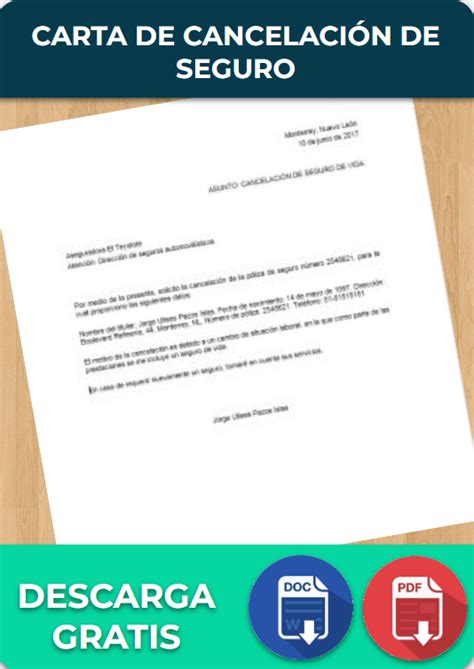 Consejos para Escribir una Carta para Cancelar un Seguro Guía Paso a