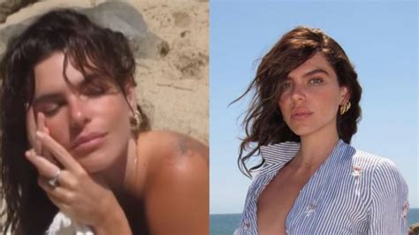 Topless Mariana Goldfarb Atualiza Bronzeado E Mostra Mais Momentos De