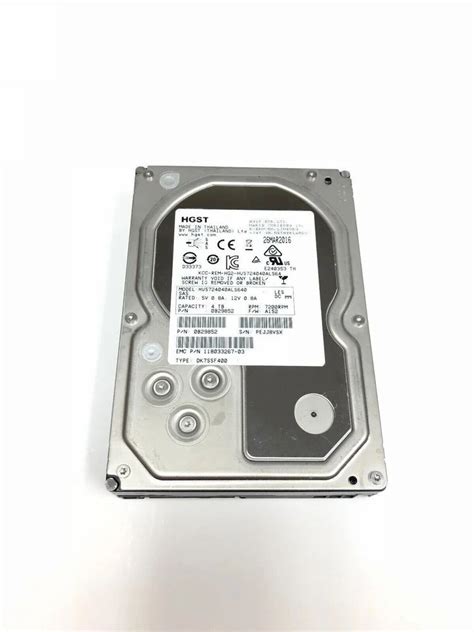 35 Inch Hitachi Hgst Hus724040als640 4tb 35 7200rpm Sas Hdd Hard