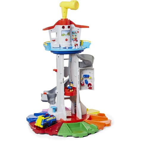 Paw Patrol My Size Lookout Tower With Exclusive Vehicle Rotating