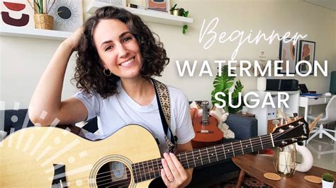 Watermelon Sugar Guitar Lesson Tutorial Harry Styles Easy Chords