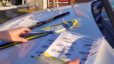 How To Install A Rain X Latitude Windshield Wiper Blade On A Gmc