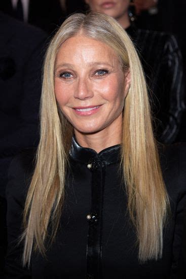 Gwyneth Paltrow Attending Giorgio Armani Prive Editorial Stock Photo