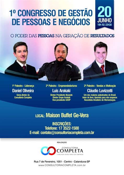 Completa Gestão Empresarial 1º Congresso de Gestão de Pessoas e Negócios