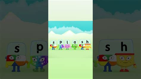 3 Letter Blends And Team Consonant Clusters Learn To Read And Spell Alphablocks Youtube