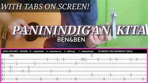 Paninindigan Kita Fingerstyle Tabs Abz Collado Ben And Ben YouTube