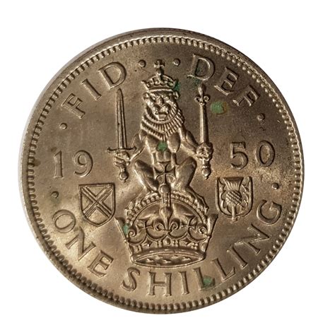 1950 King George VI Scottish Shilling For Sale UK Coin Co