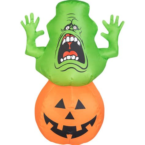 Gemmy Industries Airblown Airdorable Ghostbusters Slimer Inflatable