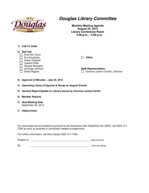 Fillable Online Douglasaz George Wangelin Douglasaz Fax Email Print