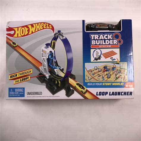 Hot Wheels Track Builder Loop Launcher Playset 887961277388 | eBay