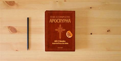 Book The Complete Apocrypha All Books Rejected From The Bible New