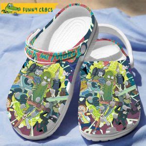 Alien Rick And Morty Crocs Clog Shoes Discover Comfort And Style Clog