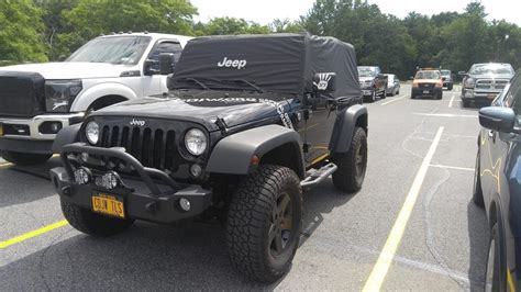 Mopar Jeep Logo Cab Cover For 07 18 Jeep Wrangler Jk 2 Door Quadratec