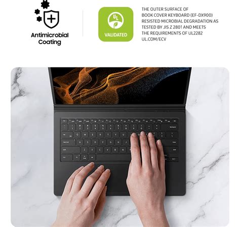 Galaxy Tab S8 Ultra Book Cover Keyboard