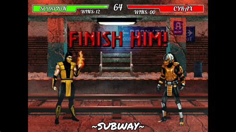 Subway Remix Mortal Kombat 3 Ultimate Mortal Kombat 3 Youtube