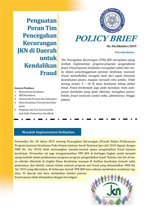 Contoh Policy Brief Kesehatan 48 Koleksi Gambar