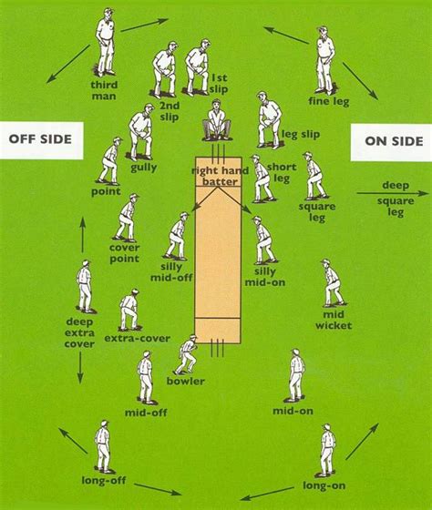 Cricket Field Positions Diagram [diagram] Diagram Of Cricket