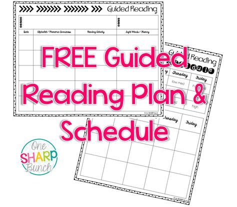 Guided Reading 101 Organization And Scheduling Freebie Guided