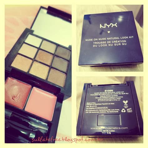 Sulfate Free Resenha Paleta Nyx Nude On Nude Natural Look Kit Hot Sex