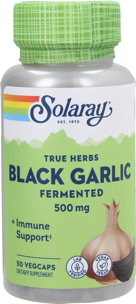 Aglio Nero Fermentato Capsule Veg Solaray Vitalabo Shop Online