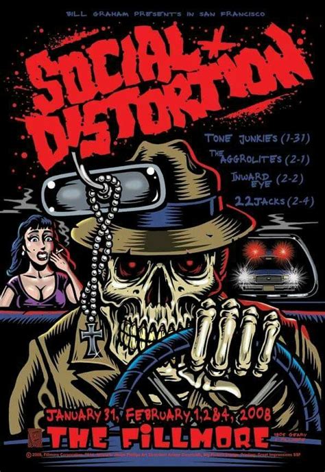 Pin By John Rudman On Jim Phillips Art Punk Poster Social Distortion