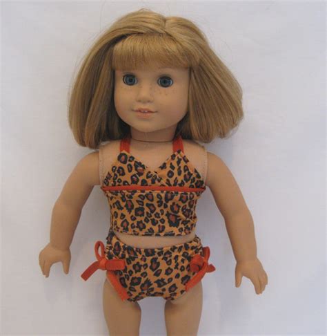 Tankini Animal Print Swimsuit/ [swm-10] : Wholesale Doll Clothes-Doll Shoes-Doll Accessories ...