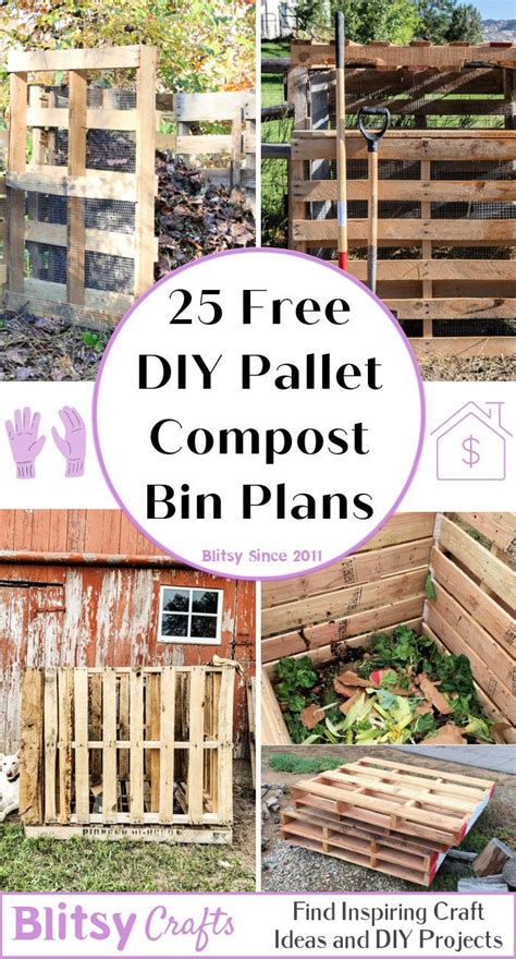 25 Diy Pallet Compost Bin Ideas To Build Your Own