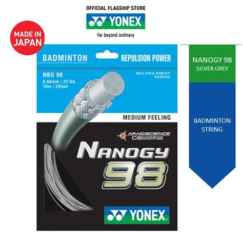 Yonex Nanogy Badminton String Shopee Malaysia