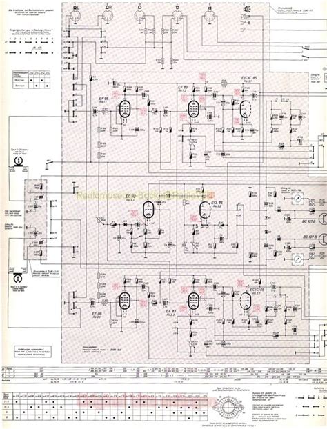 Datei Grundig Tk Schaltung Schema Radiomuseum Bocket De