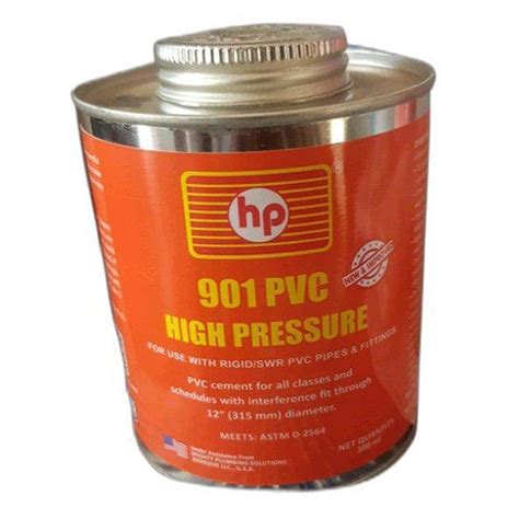 Hp Pvc High Pressure Solvent Cement Ml Tin Can