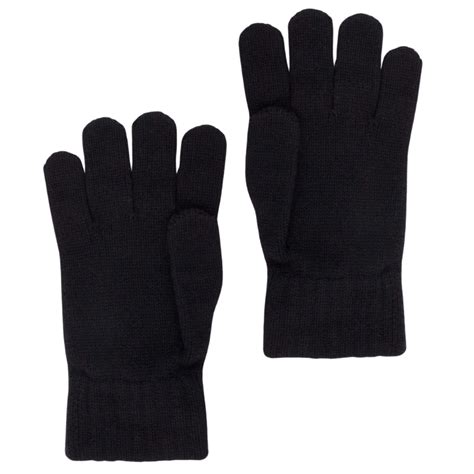 Unisex Handschuhe Aus Wolle Und Kaschmir Navy Blau Doré Doré