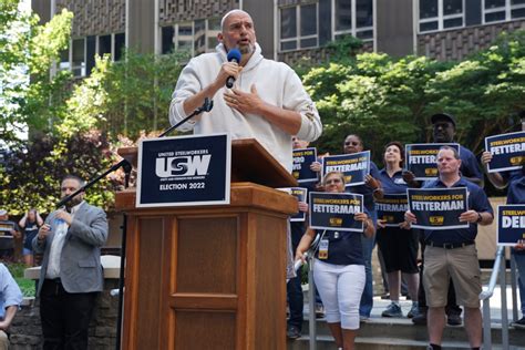 John Fetterman Gives First Pittsburgh Speech Since Stroke As Rival Steps Up Criticism Of His