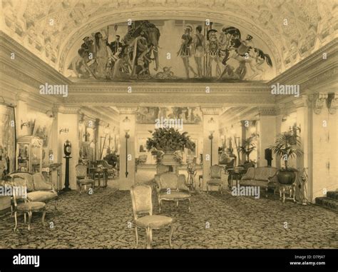 Dress circle foyer of Regent Theatre, Melbourne, 1929 Stock Photo - Alamy