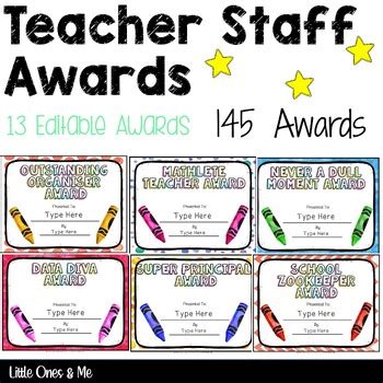 Funny Teacher Awards Teaching Resources | TPT