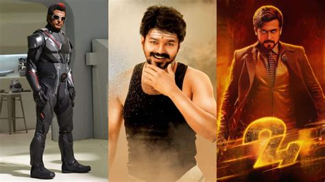 Rajinikanth, Suriya, Thalapathy Vijay dominate the top ten highest ...